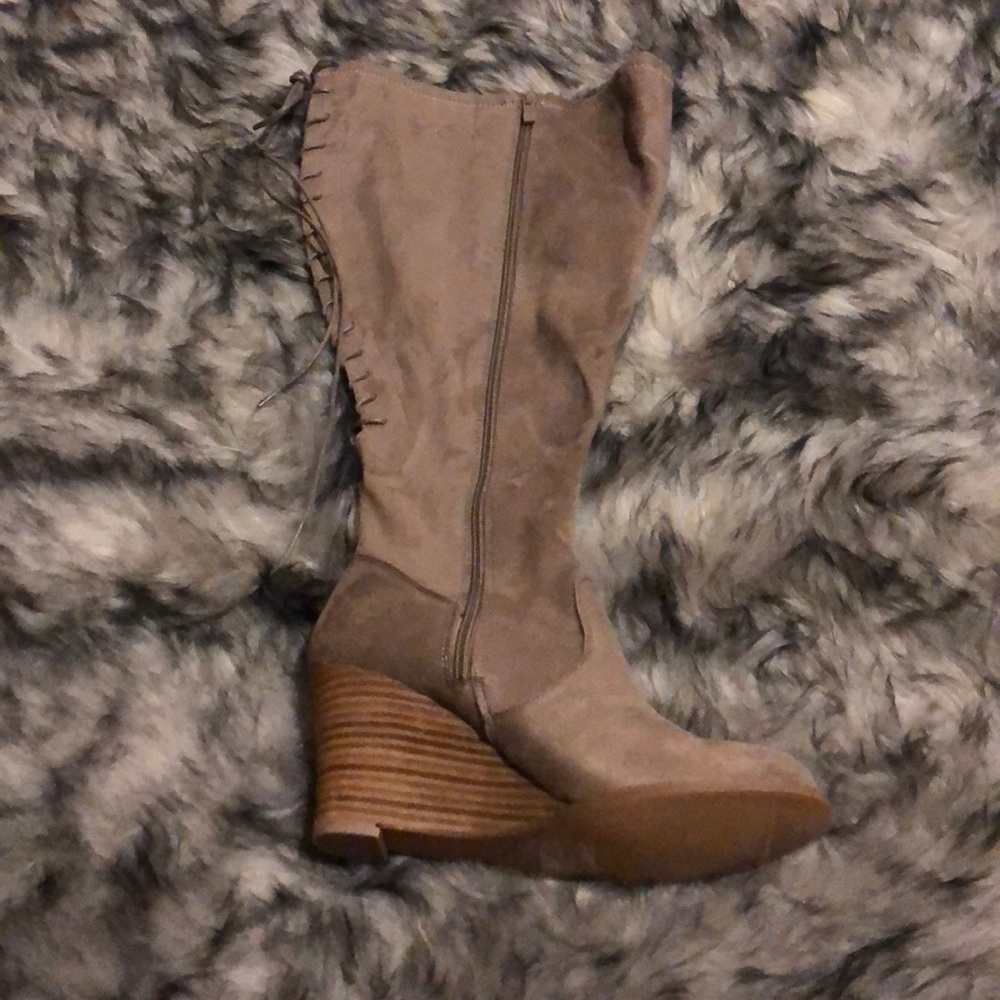 Torrid lace up boots 9W